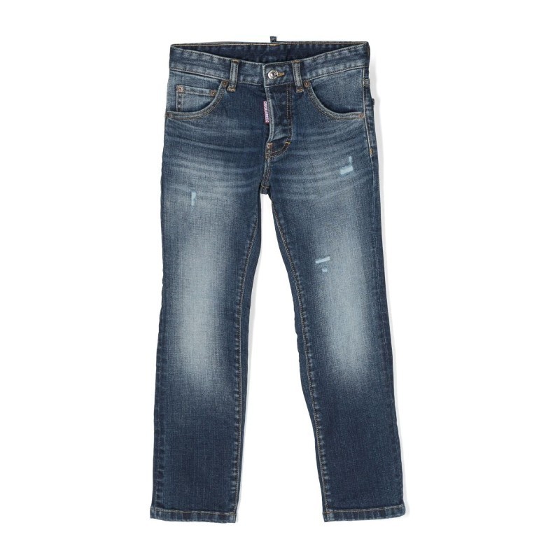 キッズ用ボトムス D SQUARED2 D2P31LVM COOL GUY JEAN (DQ0236.D0A4M DQ01 BLUE)
