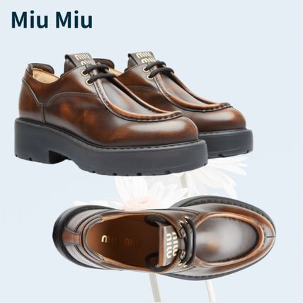 miu miu ミュウミュウ 22ss ローファーパンプス