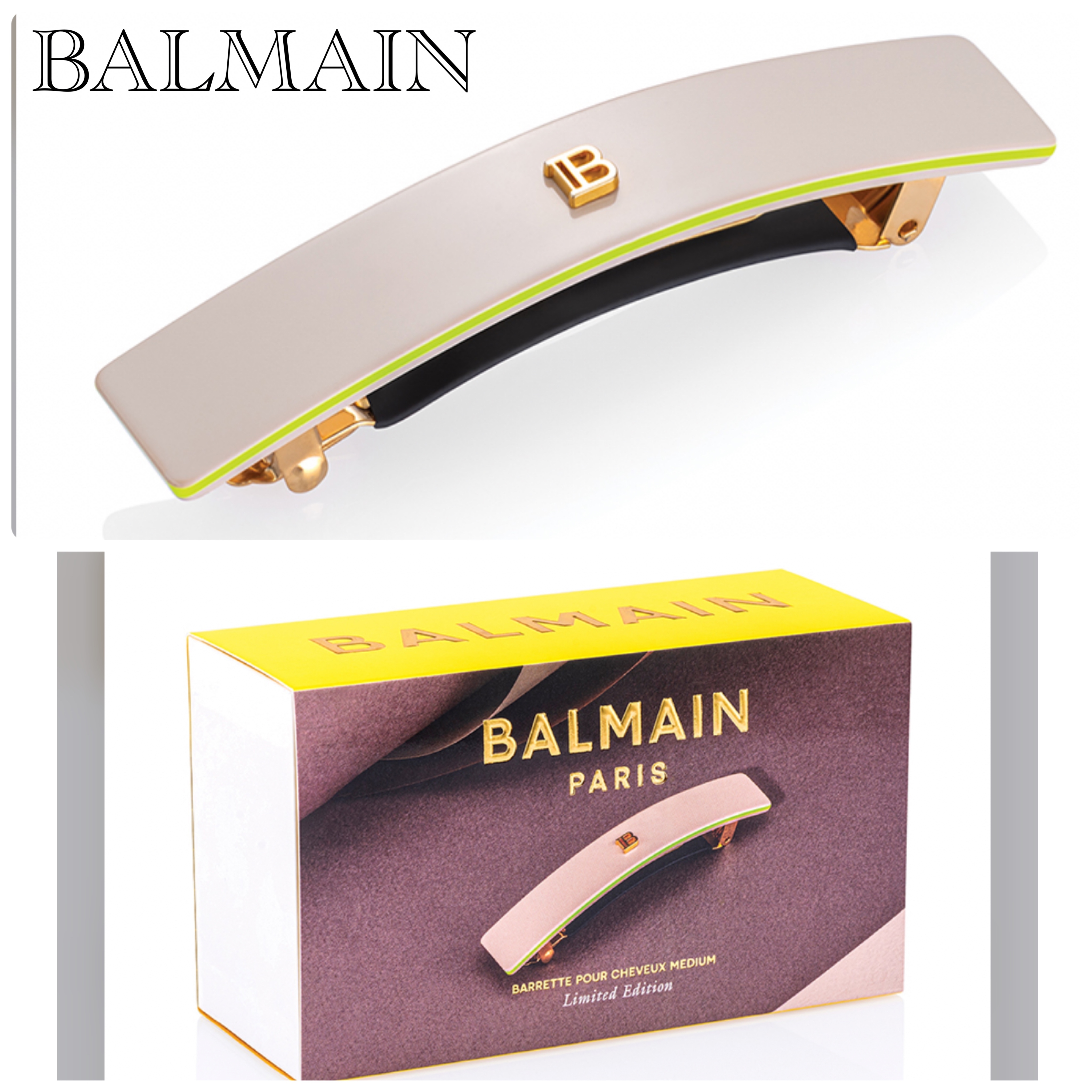 BALMAIN バルマン 18kロゴバレッタ M