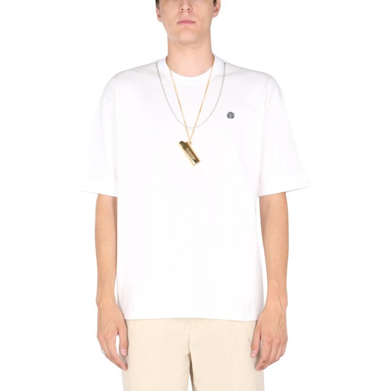 Tシャツ・カットソー AMBUSH FW21 CHAIN NECK T-SHIRT (BMAA010_F21JER0010310)