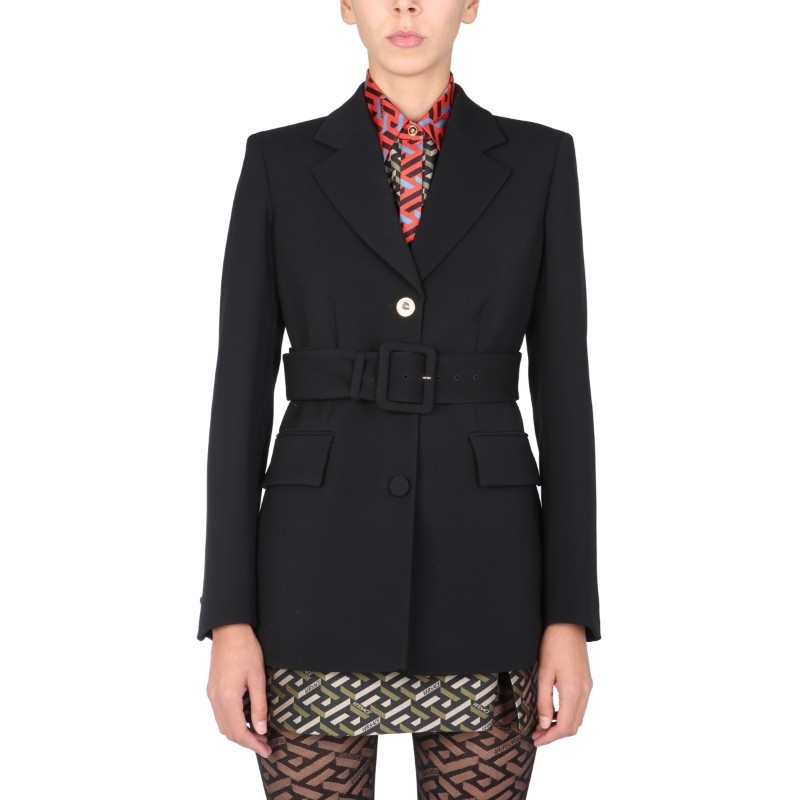 ジャケット VERSACE JACKET WITH MEDUSA BUTTON (1001728_1A017981B000)