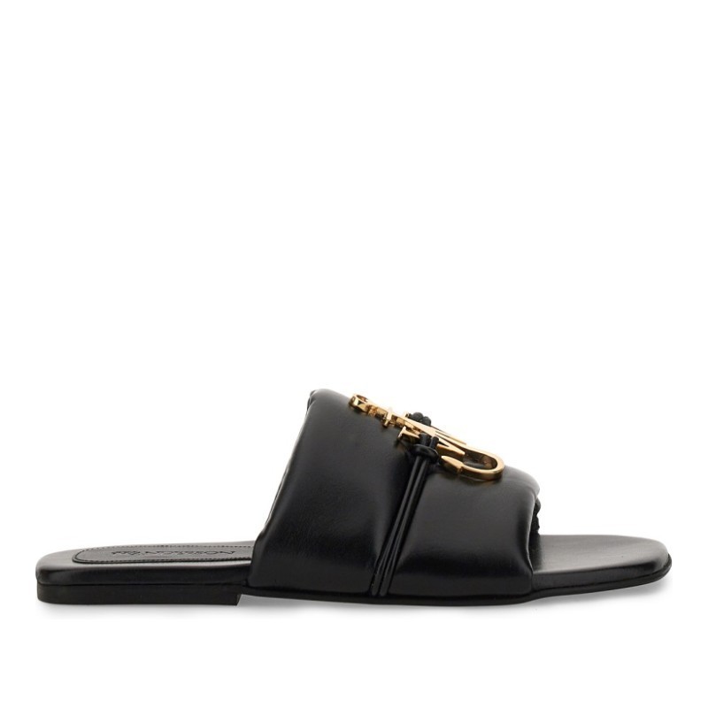 サンダル・ミュール J W ANDERSON SLIDE SANDAL WITH LOGO (ANW39026A_16140999)
