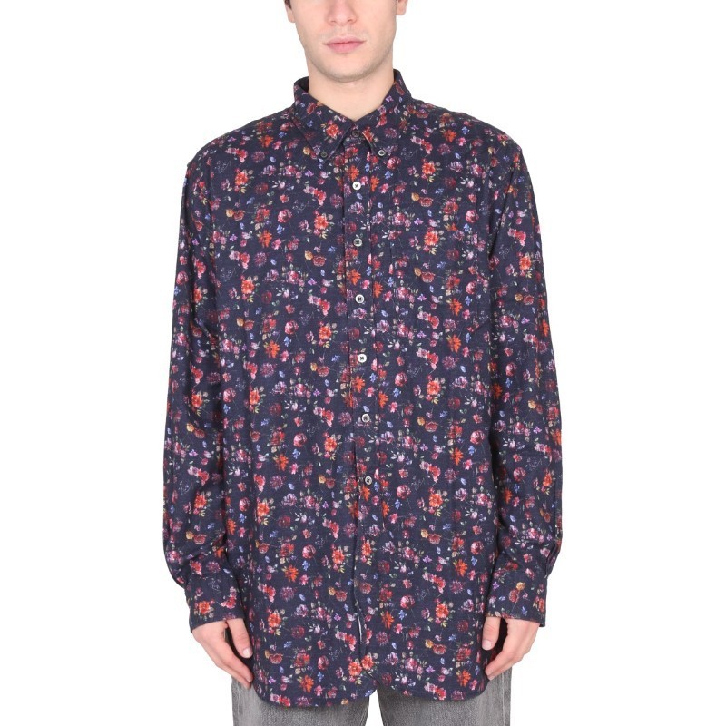 Tシャツ・カットソー Engineered Garments OVERSIZE FIT SHIRT (22F1A001_BN002)