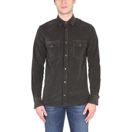 Tシャツ・カットソー PT TORINO Silk and cotton T-shirt (TL5STM050LEL01CD 0990) PT TORINO(ピーティートリノ) Tシャツ・カットソー(メンズ