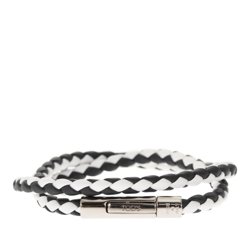 ブレスレット TOD'S MyColors 2-turn Leather Bracelet (XEMB1900200FLR0002)