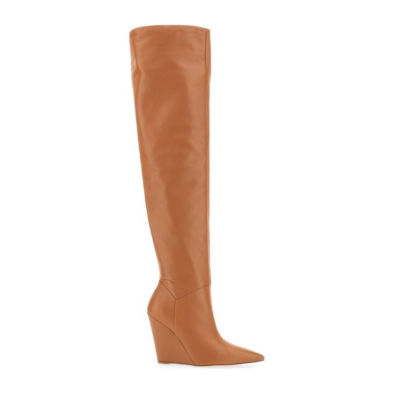 ロングブーツ Stuart Weitzman FW22 SALOON 100 WEDGE BOOT (SB652_TOF)