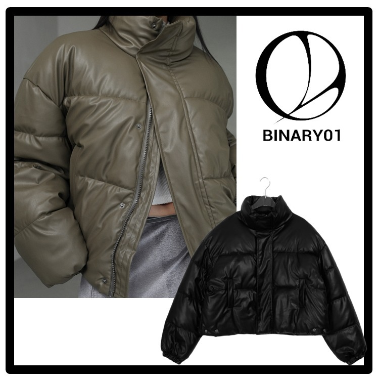 ★関税込★BINARY01★Smire Leather Pedine Jumper★２color★