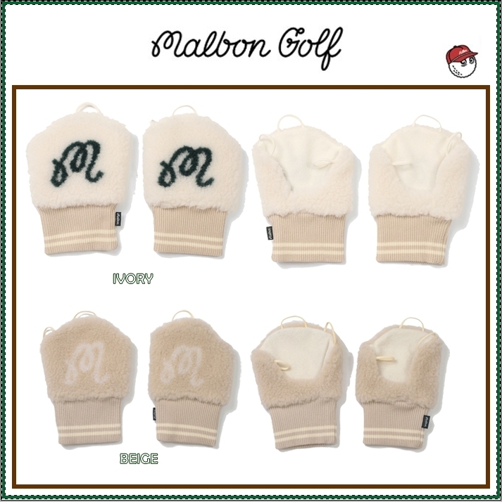 【MALBON】Fleece Women's Hand Warmer ■WOMAN /追跡付