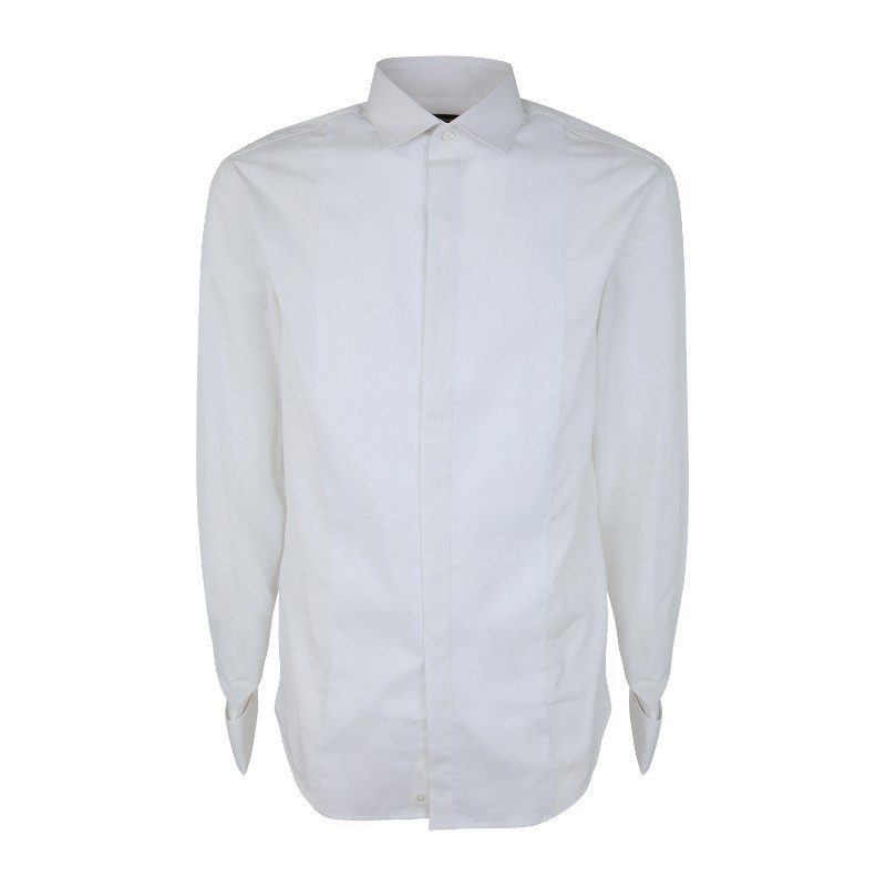 Tシャツ・カットソー EMPORIO ARMANI CLASSIC SHIRT (D41C3G.D1C29 101 WHITE WHITE)