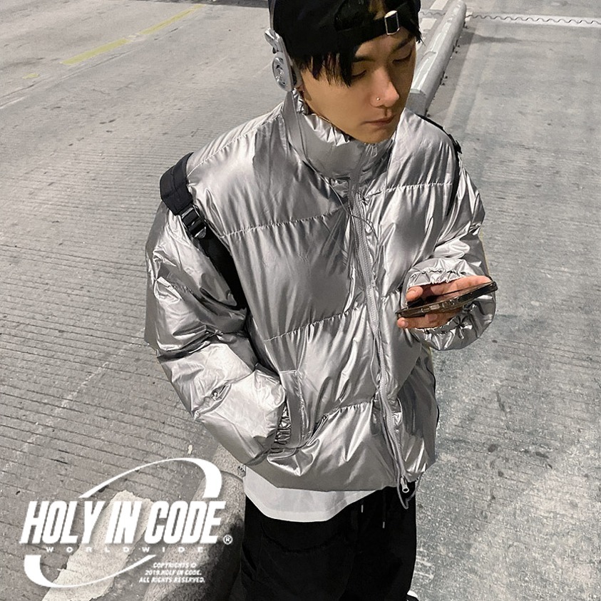 ダウンジャケット・コート No.0496 glossy overfit padding JP (7color)