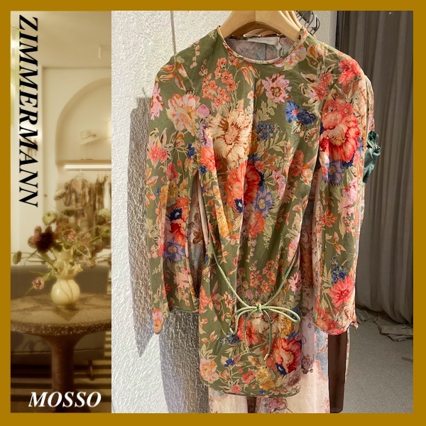 【Zimmermann】AUGUST BIAS MINI DRESS バイアス ミニドレス