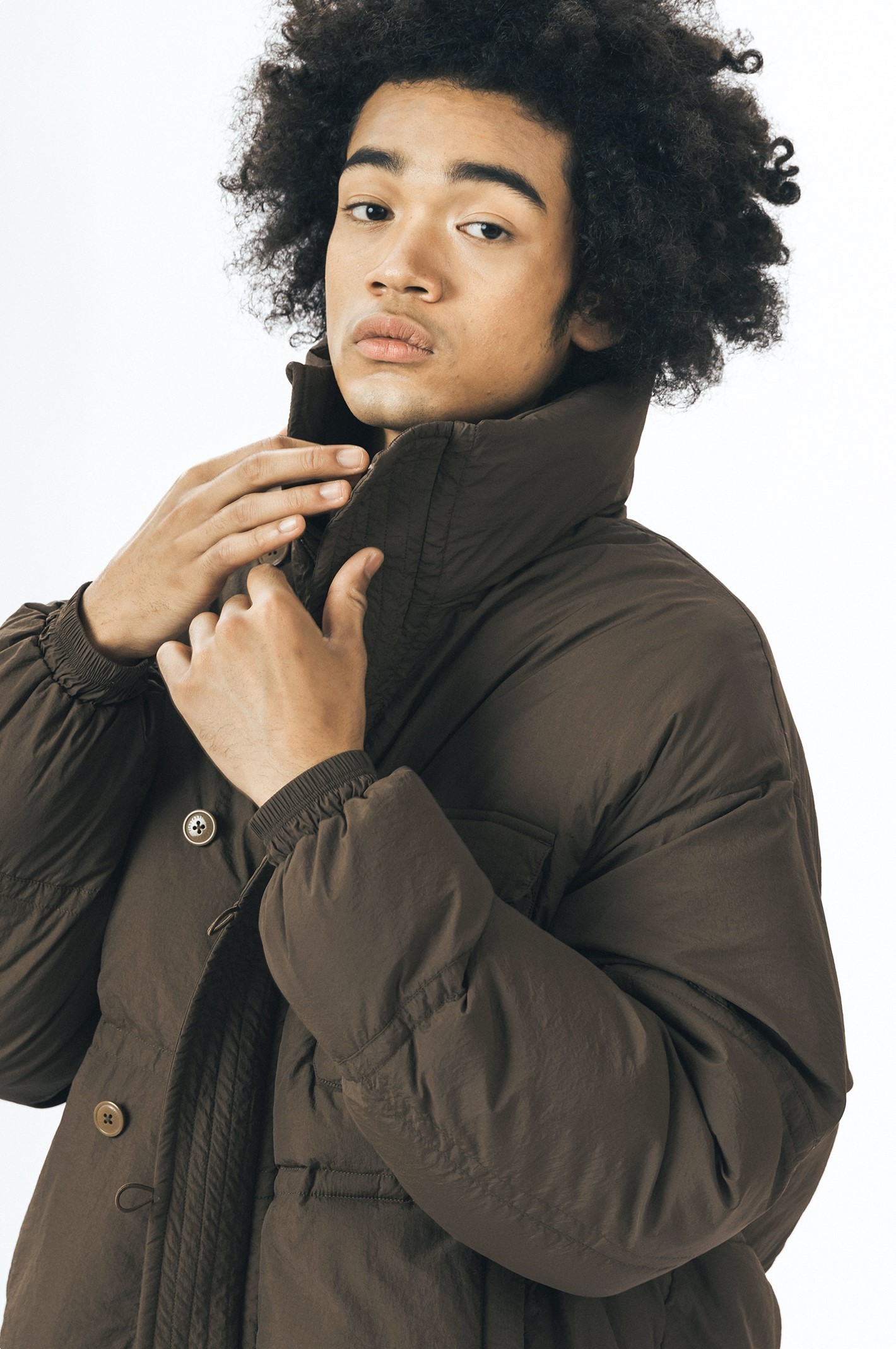 【関送込み】Unisex Cotton padded jacket/3色/N230030-1 関送込み】Unisex Cotton padded jacket/3色/N230030