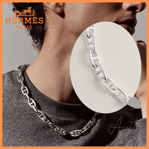 【シンプルで使いやすい★】HERMES★≪MiniMaillon≫ネックレスS シンプルで上品に♡】HERMES MiniMaillonネックレス