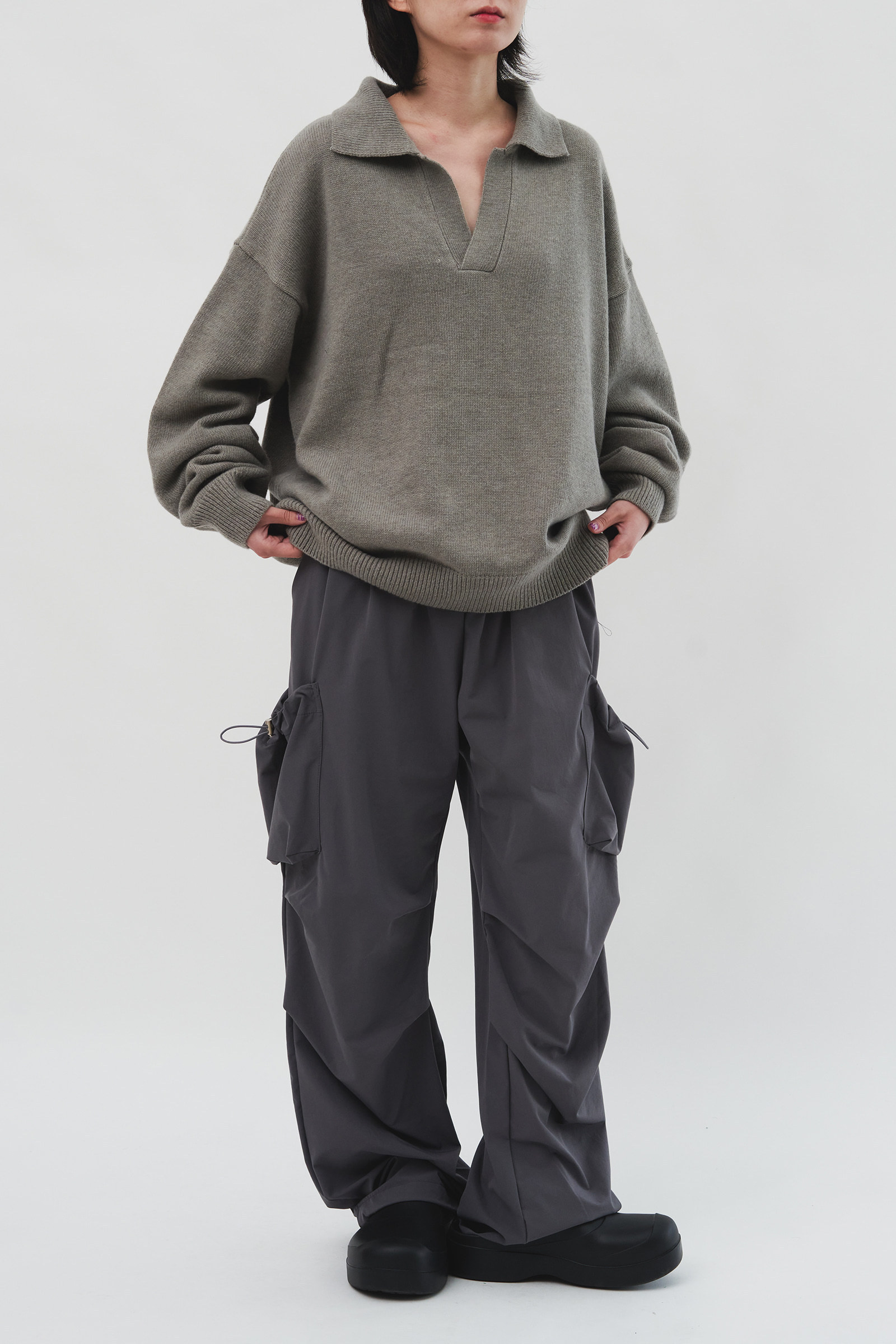 【HI FI FNK】23FW★ (MADE) Peddle Pocket Pants HI FI FNK】23FW☆ (MADE) Peddle Pocket Pants