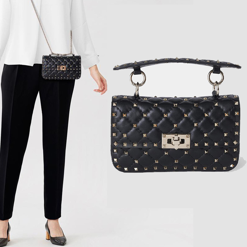 VALENTINO ロックスタッズ スパイク スモール バッグ