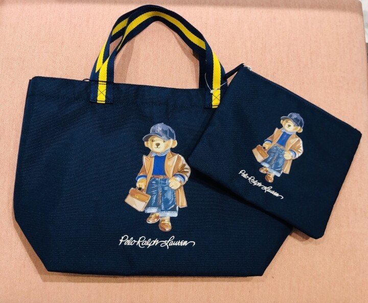 国内発送**POLO RALPH LAUREN** ポーチ付き トートバッグ 国内発送**POLO RALPH LAUREN** ポーチ付き トートバッグ (POLO