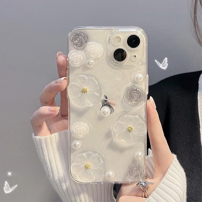 Mardi Mercredi Flower Case_iPhone - MARDI MERCREDI