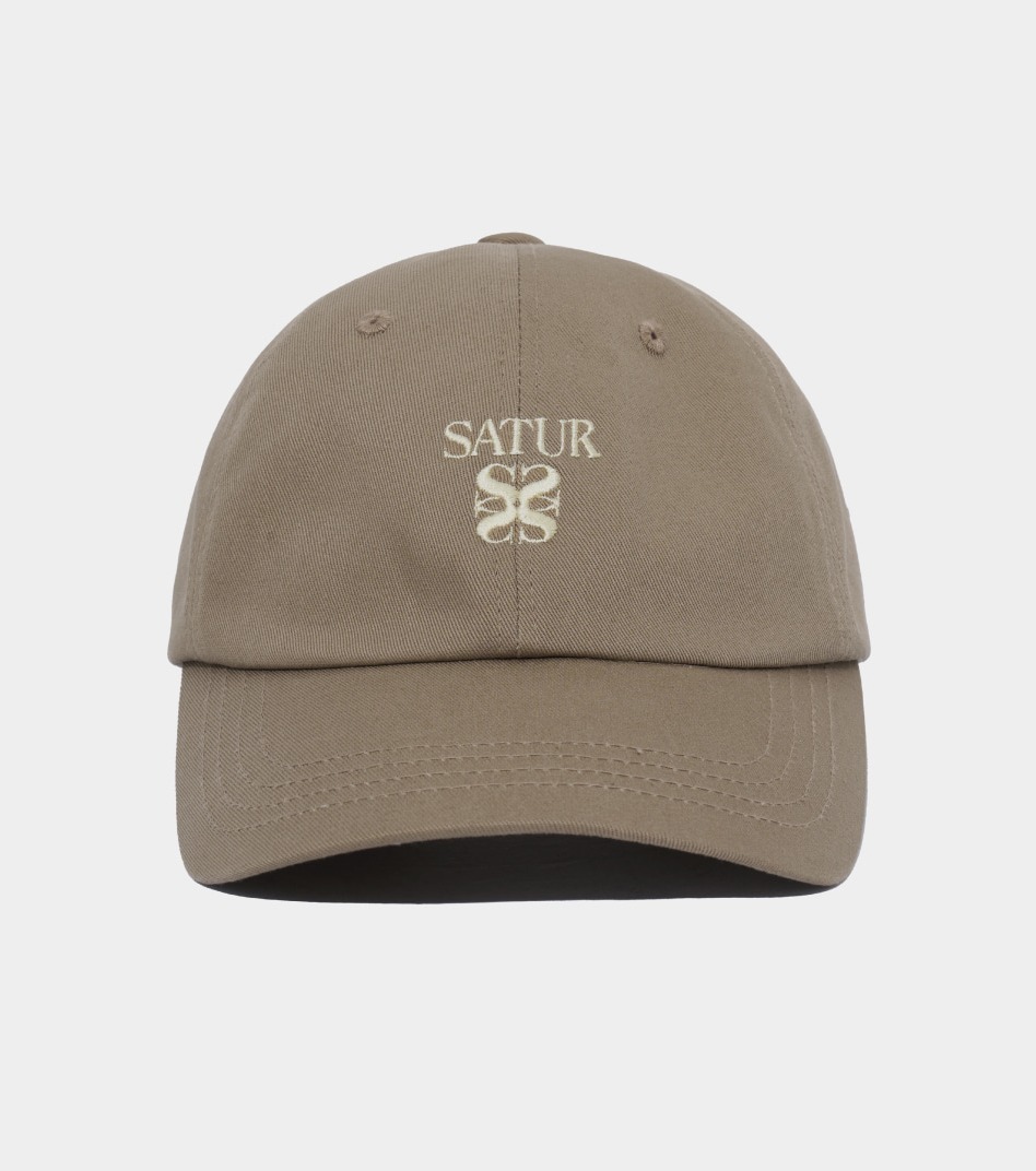 キャップ SATUR Classic Logo Ball Cap 5FT608 org.jpg