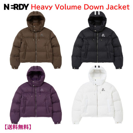 NERDY 公式正規品 ネオ ダウンジャケット Warm Gray NERDY(ノルディ) ダウンジャケット(メンズ) - 海外通販のBUYMA