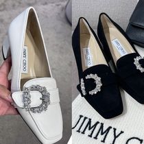 ジミーチュウ　Cheri 4.5cm　ビジュー　ローファー Jimmy Choo