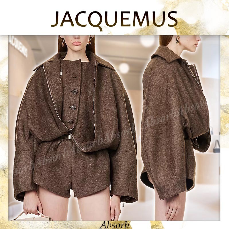 【23AW NEW】JACQUEMUS_woman / レイヤード バブル ジャケット