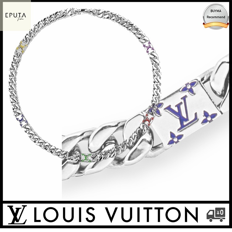 [SALE]ヴィトン Vuitton レア ネックレスLV モザイク