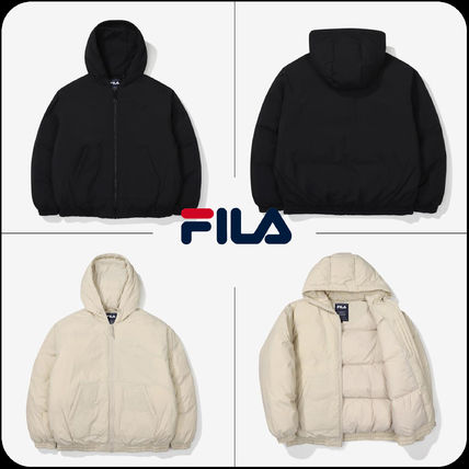 ベージュ系 FILA(フィラ) ダウンジャケット(メンズ) - 海外通販