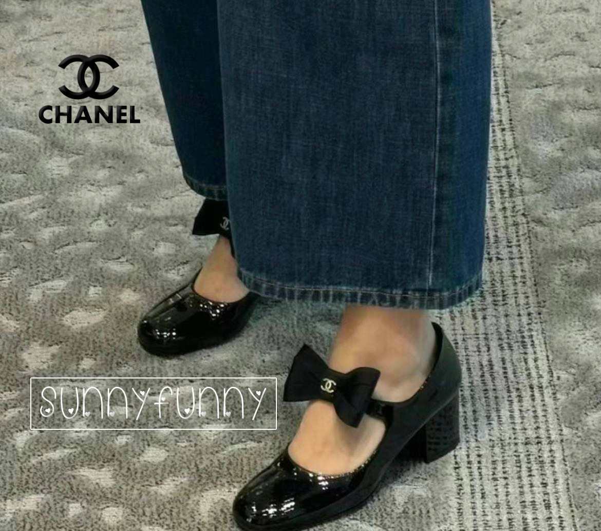 《24C★》CHANEL Mary Janes メリージェン リボン