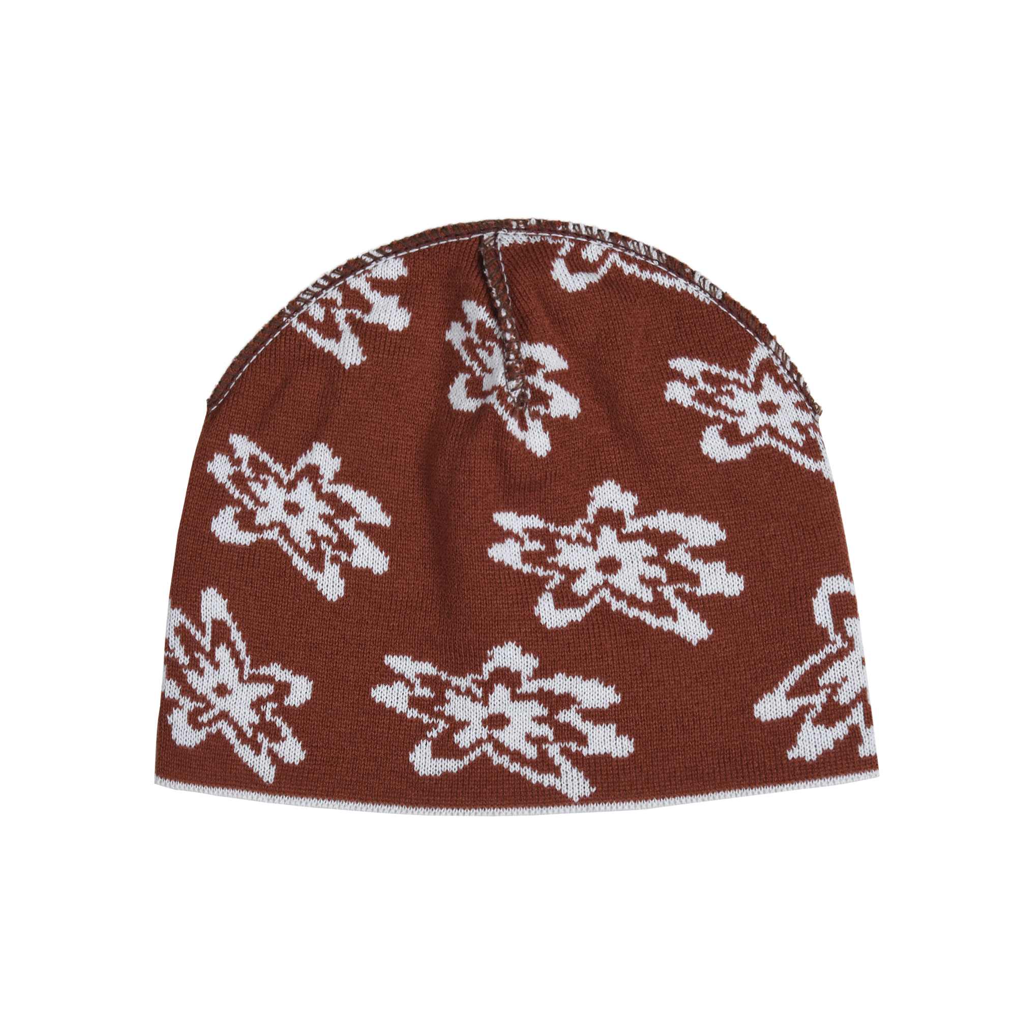【AMONG】A FLOWER APPLIQUE BEANIE ビーニー★韓国人気★追跡付 FUNALIVE（ファンアライブ）の「ABETTOR/韓国Y2Kファッション
