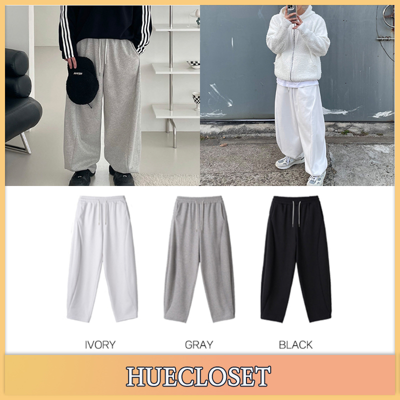 【HUECLOSET】 ★新商品★ マイン スナップ スウェット パンツ