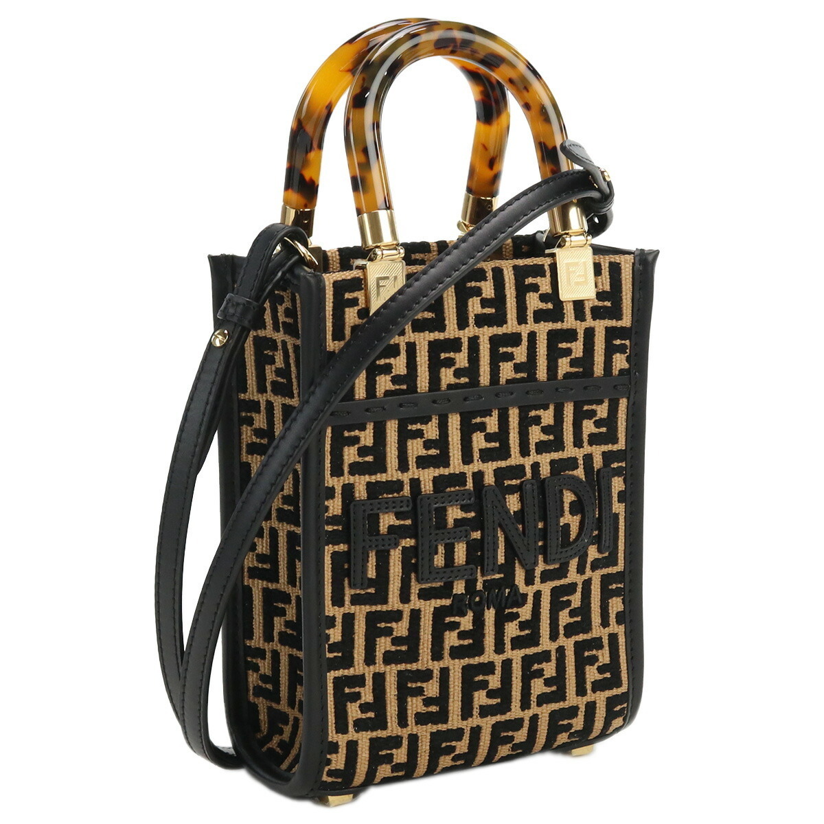 【国内即発】FENDI サンシャイン ショッパー ミニ 8BS051 F0VPJ