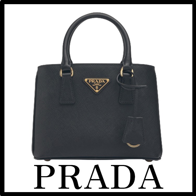 ★関税込★PRADA★MICRO GALLERIA SAFFIANO LEATHER TOTE BAG