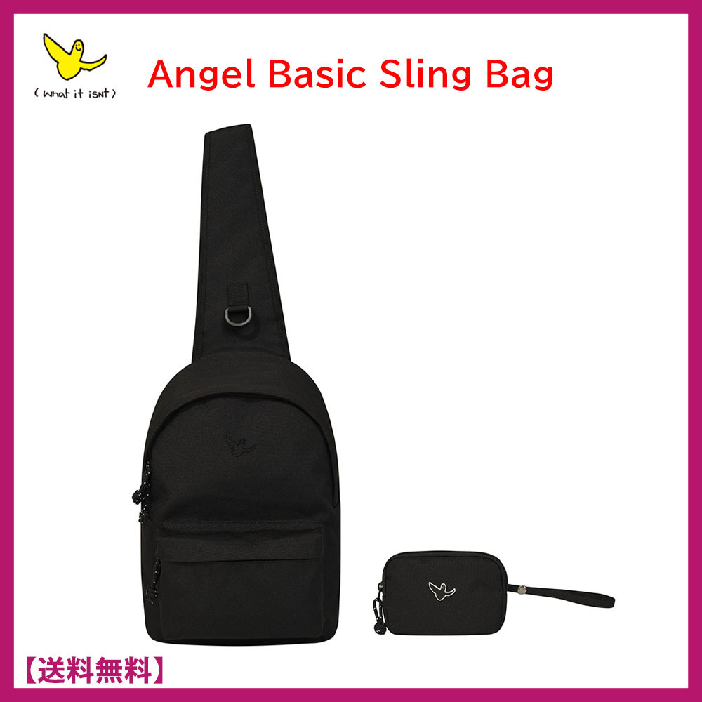 ★WHATITISNT★Angel Basic Sling Bag★スリングバッグ★