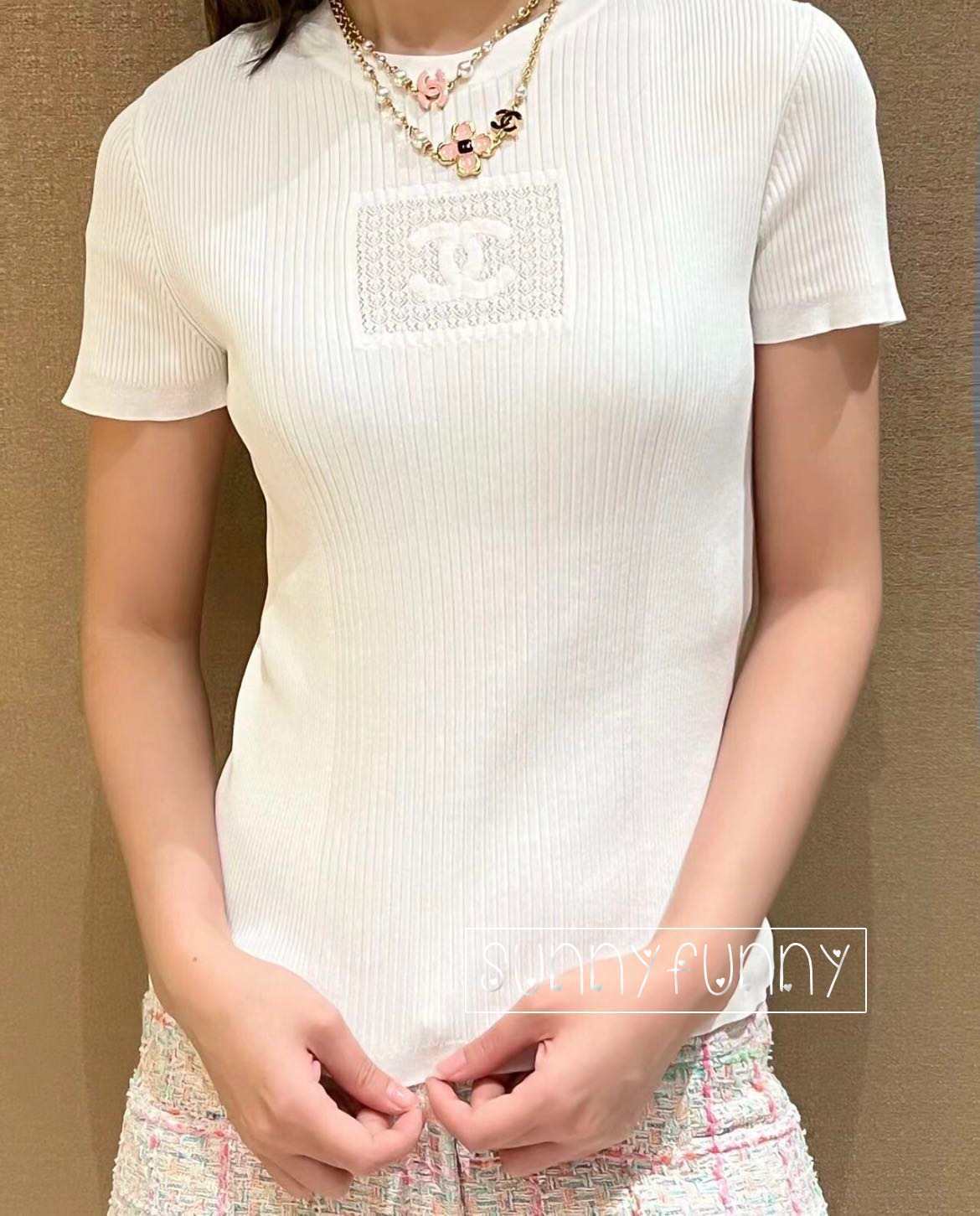 《24C★》シャネル 半袖 トップス 万能アイテム