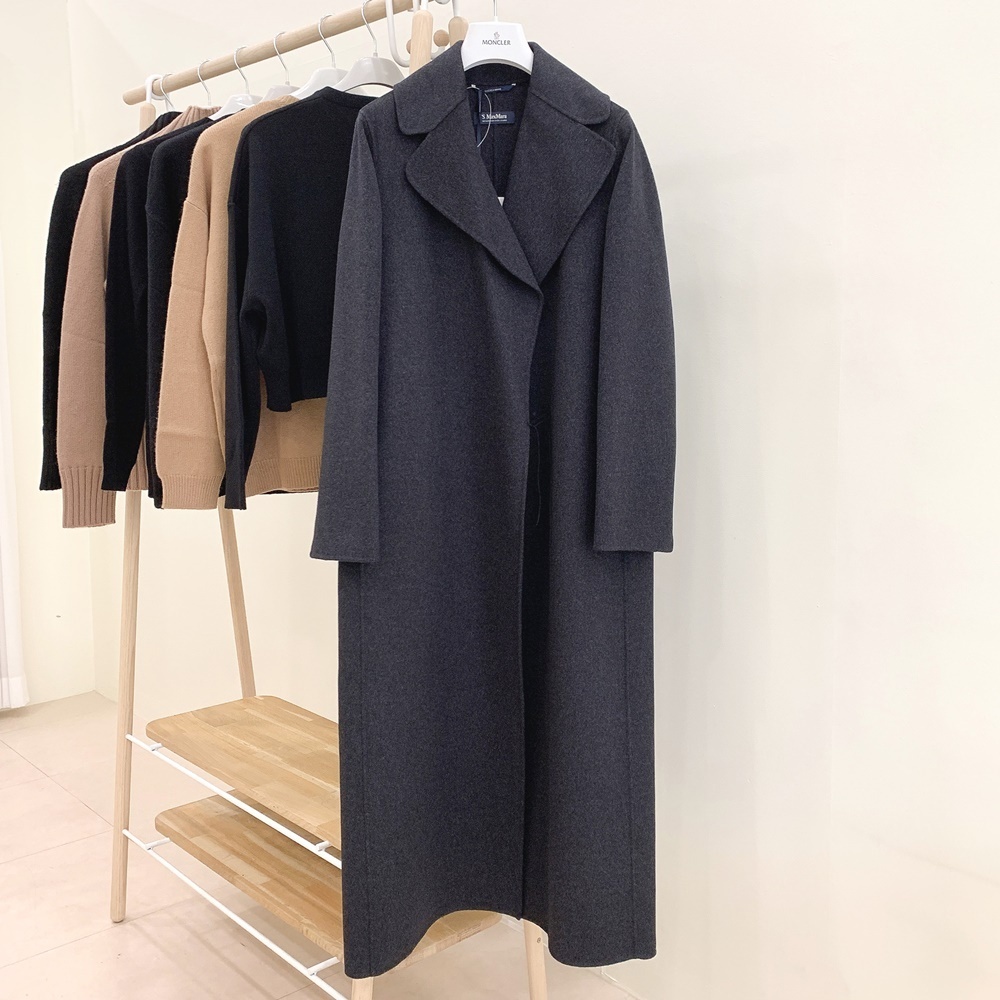 ★'S MAX MARA POLDO PUREWOOL DOUBLE FACE COAT ウール コート