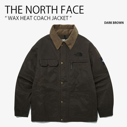 THE NORTH FACE Coach Unisex Nylon Street Style Cotton Logo Coach Jackets