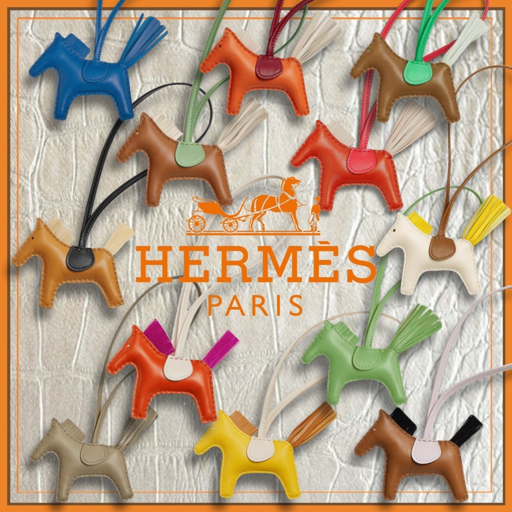 【大人気♪プレゼントにも最適】HERMES ロデオチャーム PM