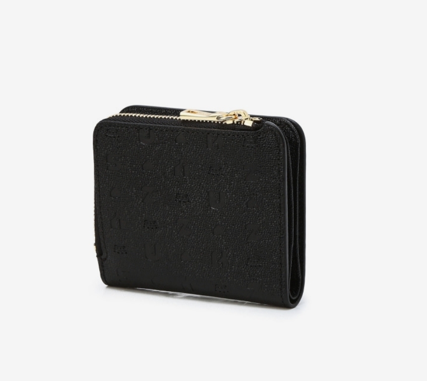 HAZZYS ☆ Logo Pattern Cowhide Half-Wallet 財布・小物