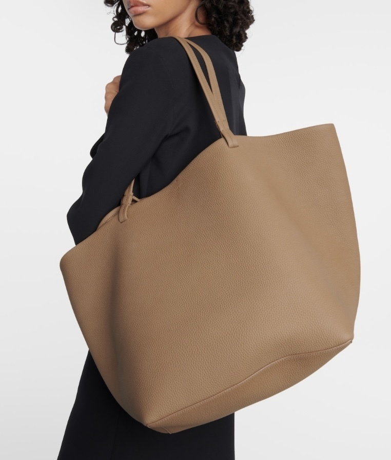 【関税込み】The Row ブラウン XL Park トートバッグ 関税込☆ THE ROW ザ・ロウ park XL leather tote bag brown