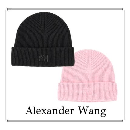 Alexander Wang Knit Hats Unisex Street Style Co-ord Bridal Knit Hats