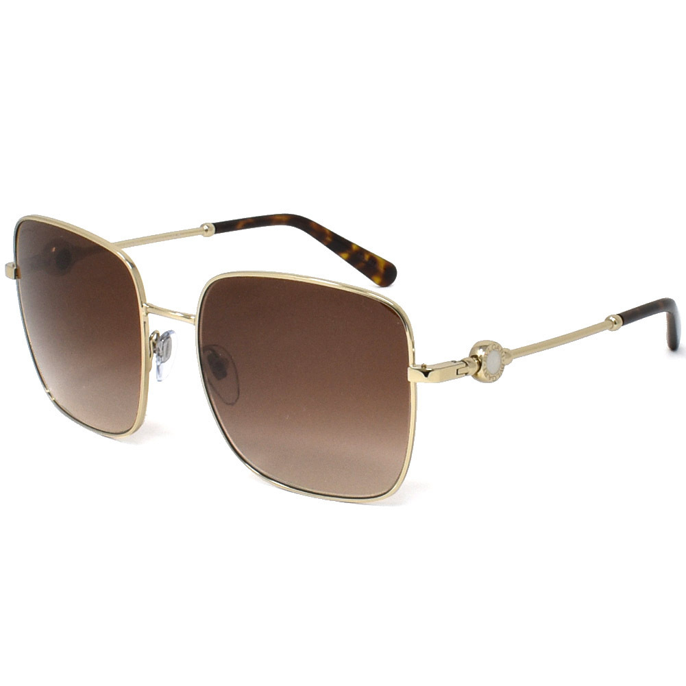 BVLGARI サングラス 0BV6165 278/13 57 GOLD /BROWN