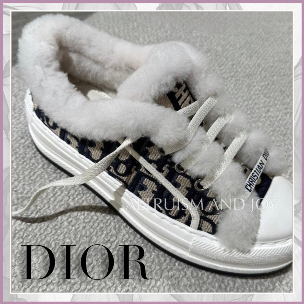 【24C★人気♪】DIOR WALK'N'DIOR プラットフォームスニーカー