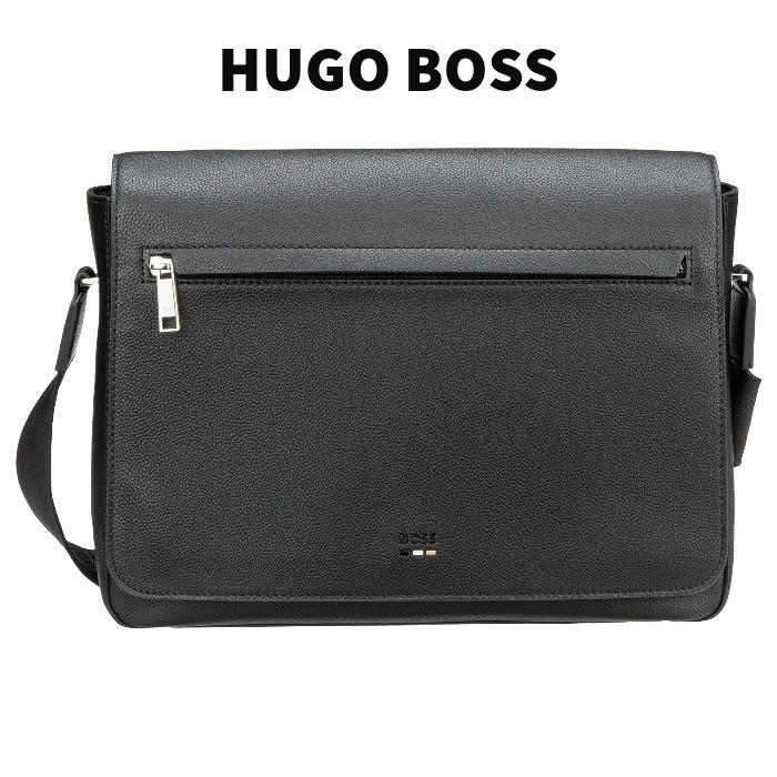 【HUGO BOSS】クロスボディバッグ ロゴバンド