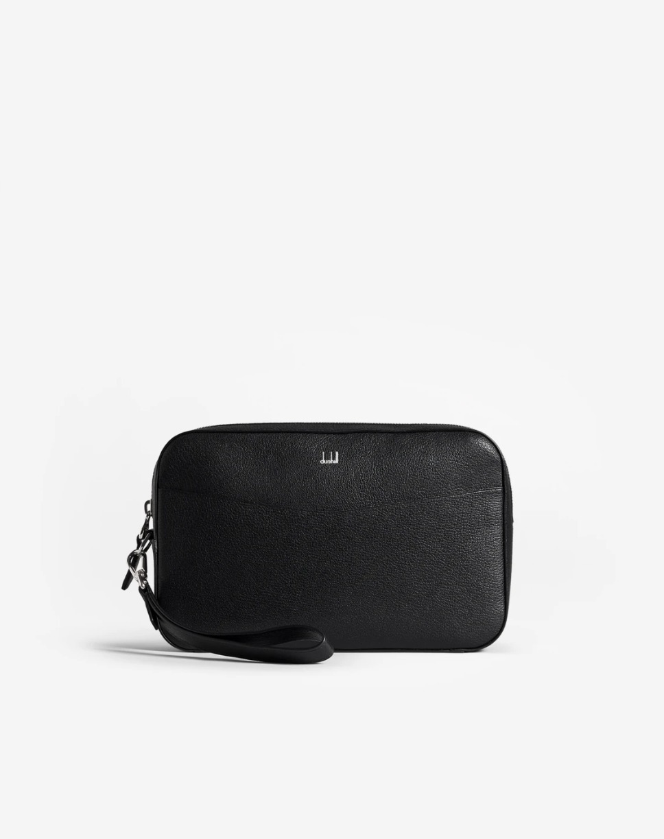 【Dunhill】レザー ロゴ ボディバッグ 無地 *送料/関税込み* お早めに【DUNHILL】ロゴ ファインレザー ポーチ【送料関税込