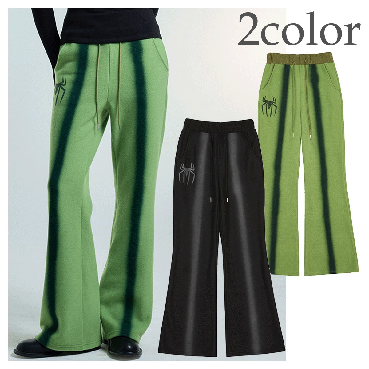 パンツ LUV IS TRUE AM SPIDER PANTS BMY887