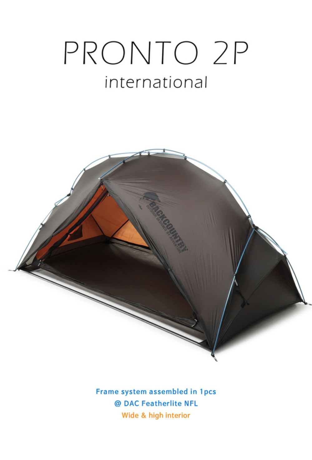 バックカントリー XANADU 2P EXPEDITION テント G-Sheet セット