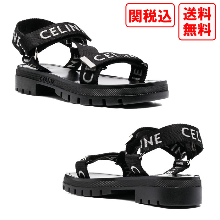 関税・送料込 Celine Adjustable strap サンダル