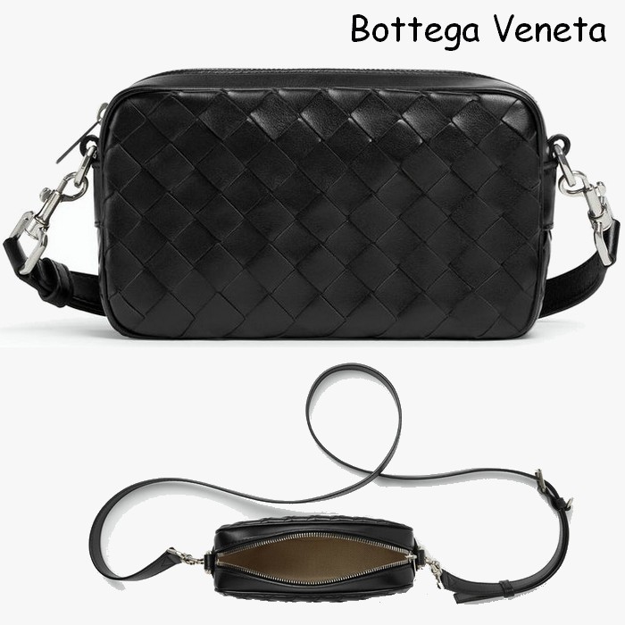 Bottega Veneta イントレチャート カメラバッグ ミニ ショルダー