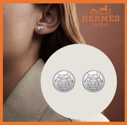 シルバー(銀色)系 HERMES(エルメス) ピアス(レディース) 6ページ目