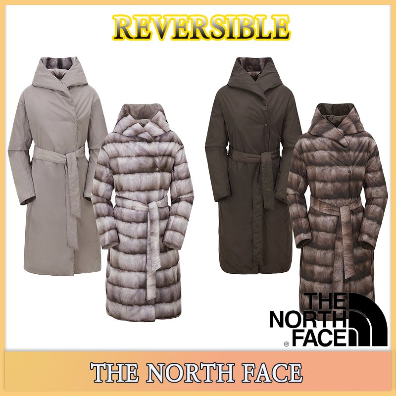 【THE NORTH FACE】★関税込★ W'S RVSキャメルパディングコート